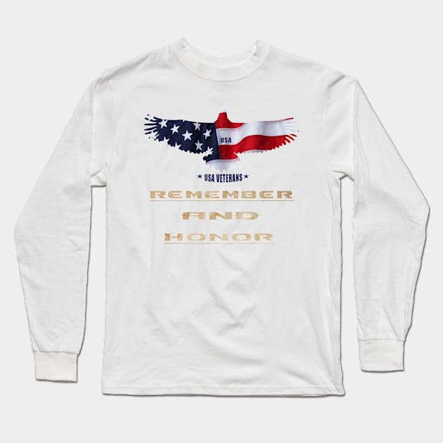 Veterans Day V2 Long Sleeve T-Shirt by kecy128